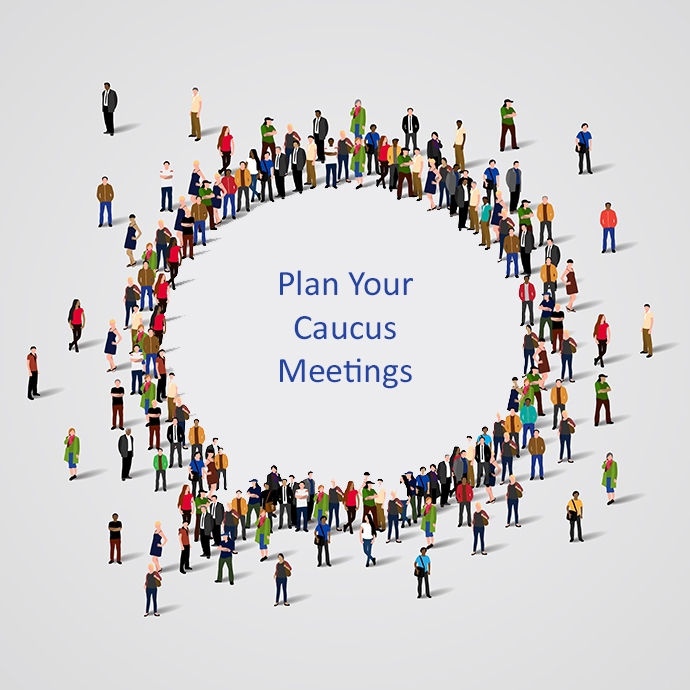 Caucus Annual Business Meetings and Gatherings