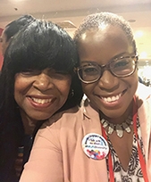 Beverly Murphy and Kelsa Bartley