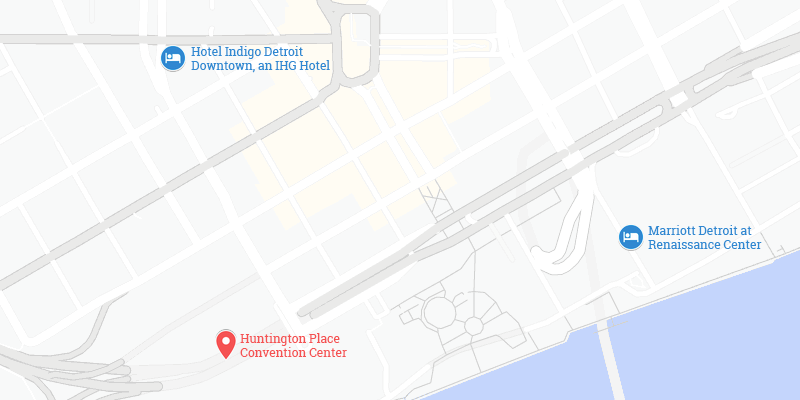 Detroit riverfront map
