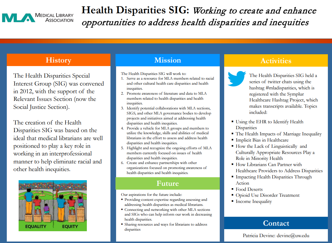 Mla Blogs Health Disparities Learn More Get Involved Take Action