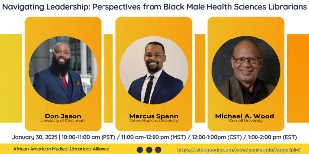 Navigating Leadership Panel: Insights from Black Male Health Sciences Librarians